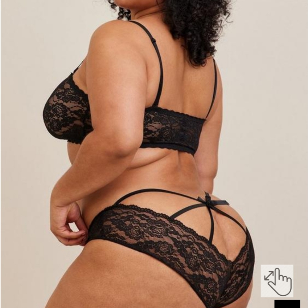 Torrid Lace Bikini Cheeky Underwear
